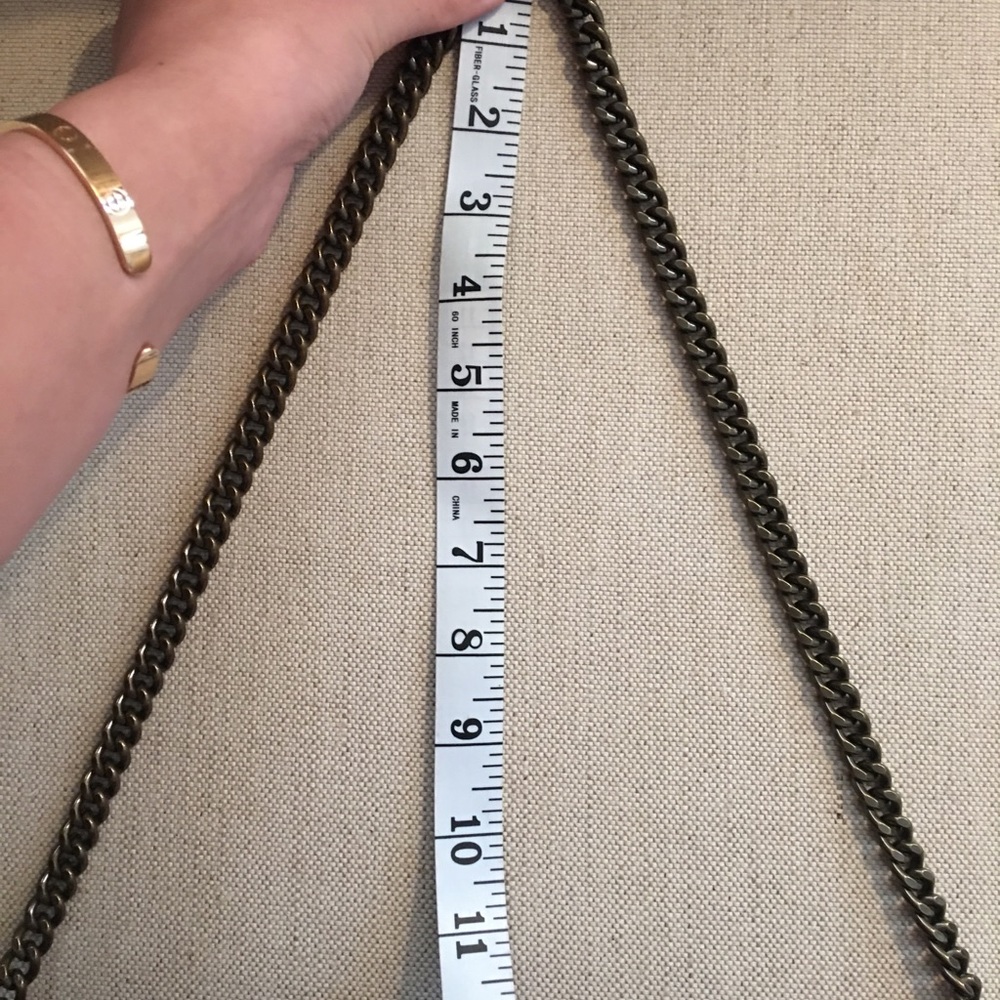 J. Crew Aubergine Suede Clutch w/ Shoulder Strap - Picture 5 of 8